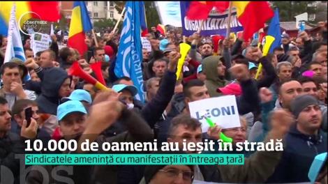 Revoluția fiscală dezlănțuie revolta. Protestatarii cer Guvernului să renunțe la mutarea contribuțiilor