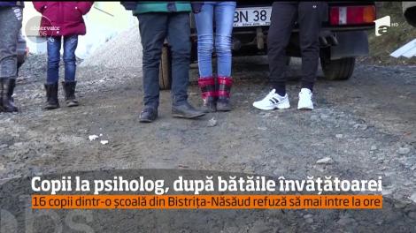 Copii la psiholog, după amenințările învăţătoarei. Părinţii copiilor spun că femeia i-ar bate, i-ar jigni şi chiar i-ar ameninţa cu repetenţia