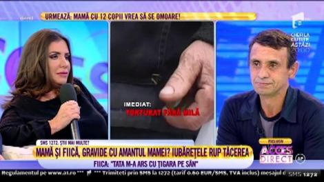 Tata Vasile primește lovitura fatală! Fiica lui: ”Este un porc! Era în stare să mă dea la un bărbat pentru bani! Ăsta e tată?! Mă ţinea zilele şi nopţile flămândă”