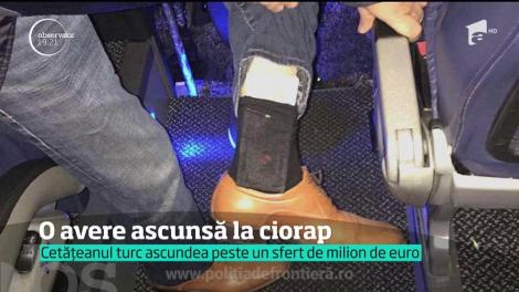 Un cetățean turc avea o avere ascunsă la ciorap