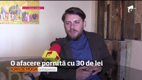 Ioan, povestea unei ambiții! Cu 30 de lei a pornit "la drum", iar astăzi, după cinci ani, conduce cel mai mare brand de caricaturi din România!