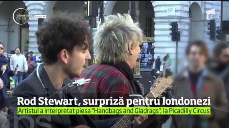 Rod Stewart, surpriză de proporţii pentru londonezi