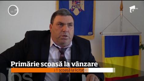Primărie scoasă la vânzare într-o comună din Botoșani