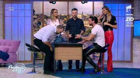 Confruntare de zile mari! Nutriţionistul Cristi Mărgărit l-a provocat pe Dorian Popa la skandenberg!