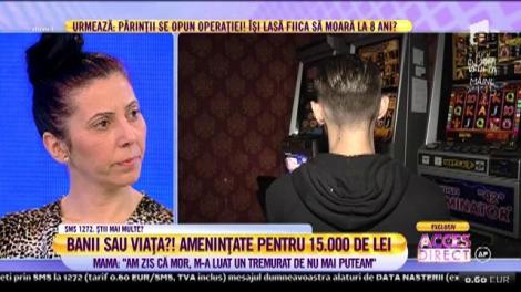 Eugenia, tânăra amenințată pentru 15 mii de lei, nu poate intra în posesia banilor, deoarece biletul a fost anulat