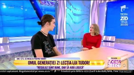 Tudor Helgiu, elevul dat afară de la ore pe motiv că are părul prea lung, continuă să-și susțină cauza: ”Nu plec din România!”