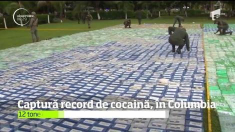 Captură record de cocaină, în Columbia