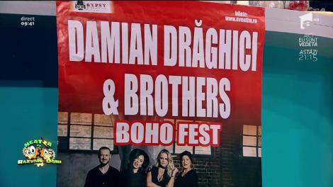 Boho Fest - Damian Drăghici & Brothers la Teatrul Național București