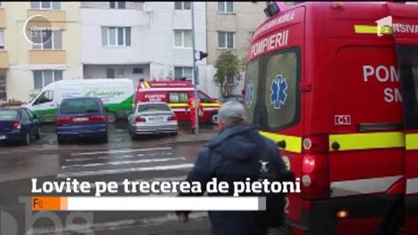 Lovite pe trecerea de pietoni