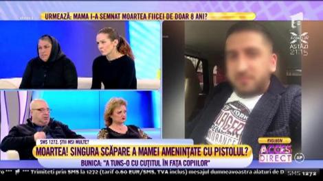 Bunica Mariana vrea ca nepoții ei să nu crească alături de tatăl lor violent: "Nu este responsabil"