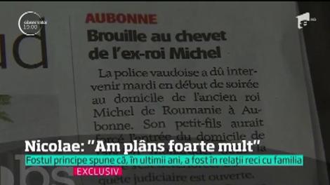 Prinţul dezmoştenit a plâns la uşa Regelui Mihai! Nicolae vorbeşte în exclusivitate despre scandalul care îl ţine departe de bunicul său