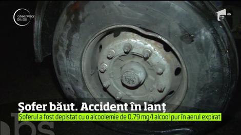 Accident pe o stradă din Târgovişte