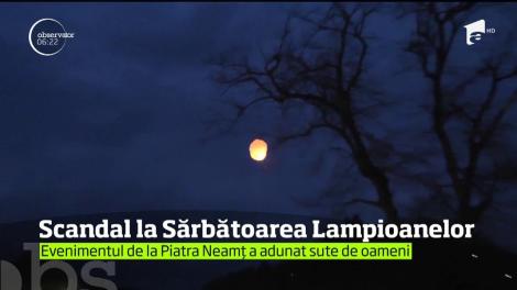 Scandal de proporţii la Sărbatoarea Lampioanelor de la Piatra Neamţ