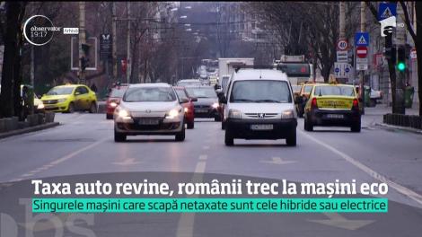 Taxa auto revine, românii trec la mașini eco. Înmatriculările de autovehicule noi au crescut cu aproape 16%