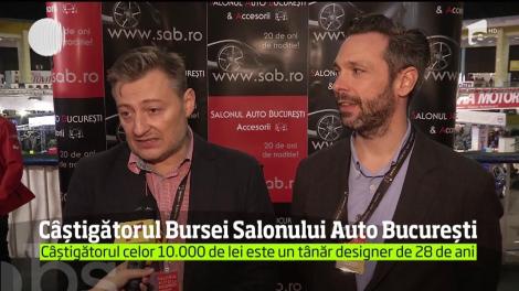 Bursa Salonului Auto București, în valoare de 10.000 lei, câştigată de un tânăr din Capitală