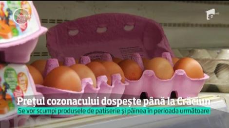 Prețul cozonacului dospește până la Crăciun