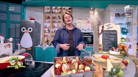 Rețeta zilei, exact cum făcea bunica! "Buni-bun", o friptură de pui cu un sos delicios de legume