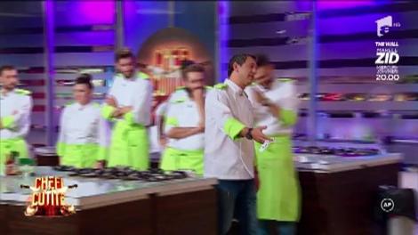 "Fructele de mare" - ingredientele de bază la prima probă!  Florin Dumitrescu a surprins pe toată lumea cu alegerea lui!