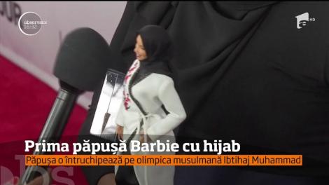 Americanii au lansat prima păpuşă Barbie cu hijab!
