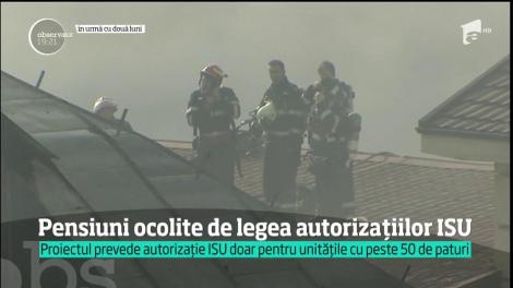 Unităţi de cazare ocolite de legea autorizaţiilor ISU