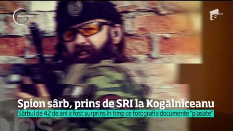 Un paramilitar sârb, prins de ofiţerii SRI în timp ce spiona baza militară americană de la Mihail Kogălniceanu