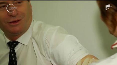 Aleşii s-au vaccinat antigripal, chiar în faţa camerelor de luat vederi