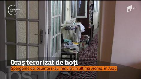 Oamenii din Arad sunt terorizați de hoți