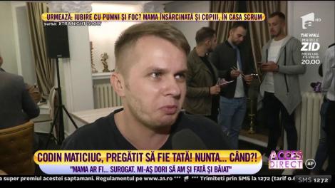 Codin Maticiuc, pregătit să fie tată!