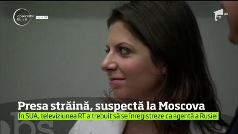 Posturile străine de radio şi televiziune care au redacţii în Rusia ar putea fi declarate "agenţi străini"