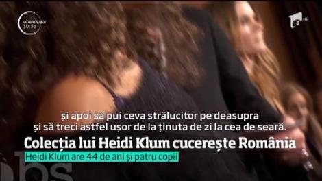Colecția lui Heidi Klum cucerește România