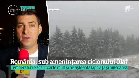 România, sub amenințarea ciclonului Olaf