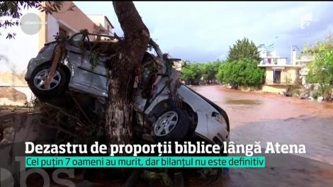 Dezastru de proporții biblice lângă Atena