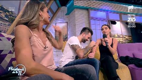 Florin Ristei i-a făcut un tatuaj Mellinei: „Am scris versurile mele preferate”