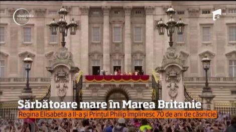 Regina Elisabeta a II-a a Marii Britanii şi Prinţul Philip împlinesc 70 de ani de căsnicie!