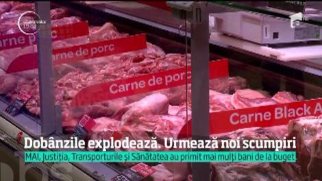 Dobânzile explodează! Ratele cresc la fiecare trei sau șase luni, în funcție de creditul contractat
