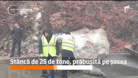 A fost pericol pe DN 66, în zona Defileul Jiului