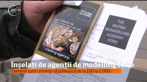 Înșelați de agenții de modelling false