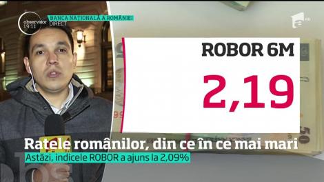 O nouă zi, un nou record îngrijorător! Creşterea indicelui ROBOR este de neoprit