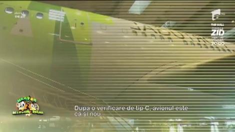 Mentenanța unei aeronave din unul dintre cele mai mari hangare din Europa