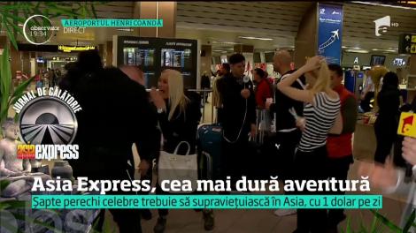 Bagajele sunt gata! Cele şapte cupluri care vor trăi aventura vieţii lor la "Asia Express" sunt pe punctul de plecare