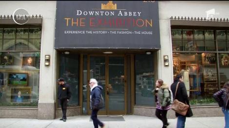 Surpriză pentru fanii seriei Downtown Abbey. O expoziţie spectaculoasă cu recuzita serialului britanic a fost inaugurată la New York