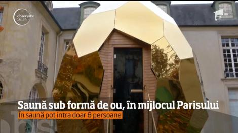 Saună inedită în inima oraşului Paris
