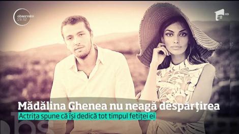 Mădălina Ghenea a avut prima apariţie în public după presupusa despărţire de iubitul ei