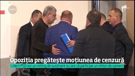 Începe bătălia politică! Opoziţia a depus o moţiune de cenzură