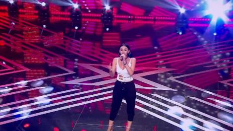 Ce moment! Gabriela Nastas şi o interpretare emoţionantă a piesei "Te iubeam". Delia: "Eşti o femeie puternică şi ambiţioasă"