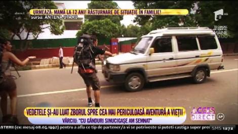 Vedetele şi-au luat zborul spre cea mai periculoasă aventură a vieţii!