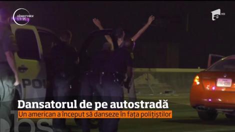Un bărbat din Statele Unite a dat un spectacol cu totul neaşteptat în faţa poliţiştilor de la Rutieră