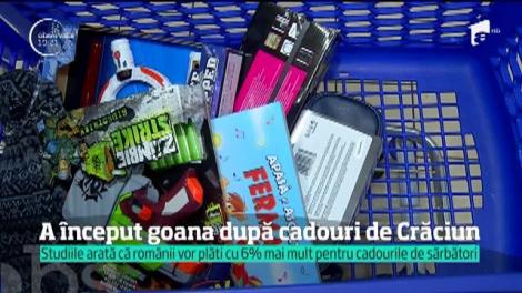 A început goana după cadouri de Crăciun. Potrivit studiilor, românii comandă cadouri de pe internet