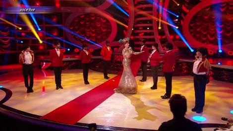 Ramona Bădescu se transformă în Barbara Streisand - "Hello, Dolly!"