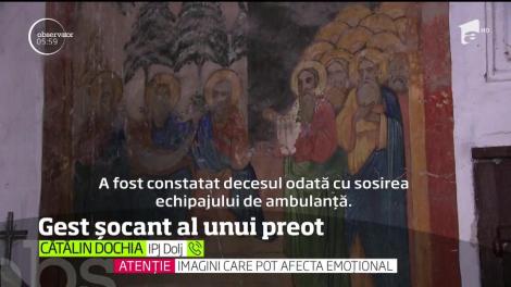 Un preot şi-a pus capăt zilelor într-o comună din Dolj
